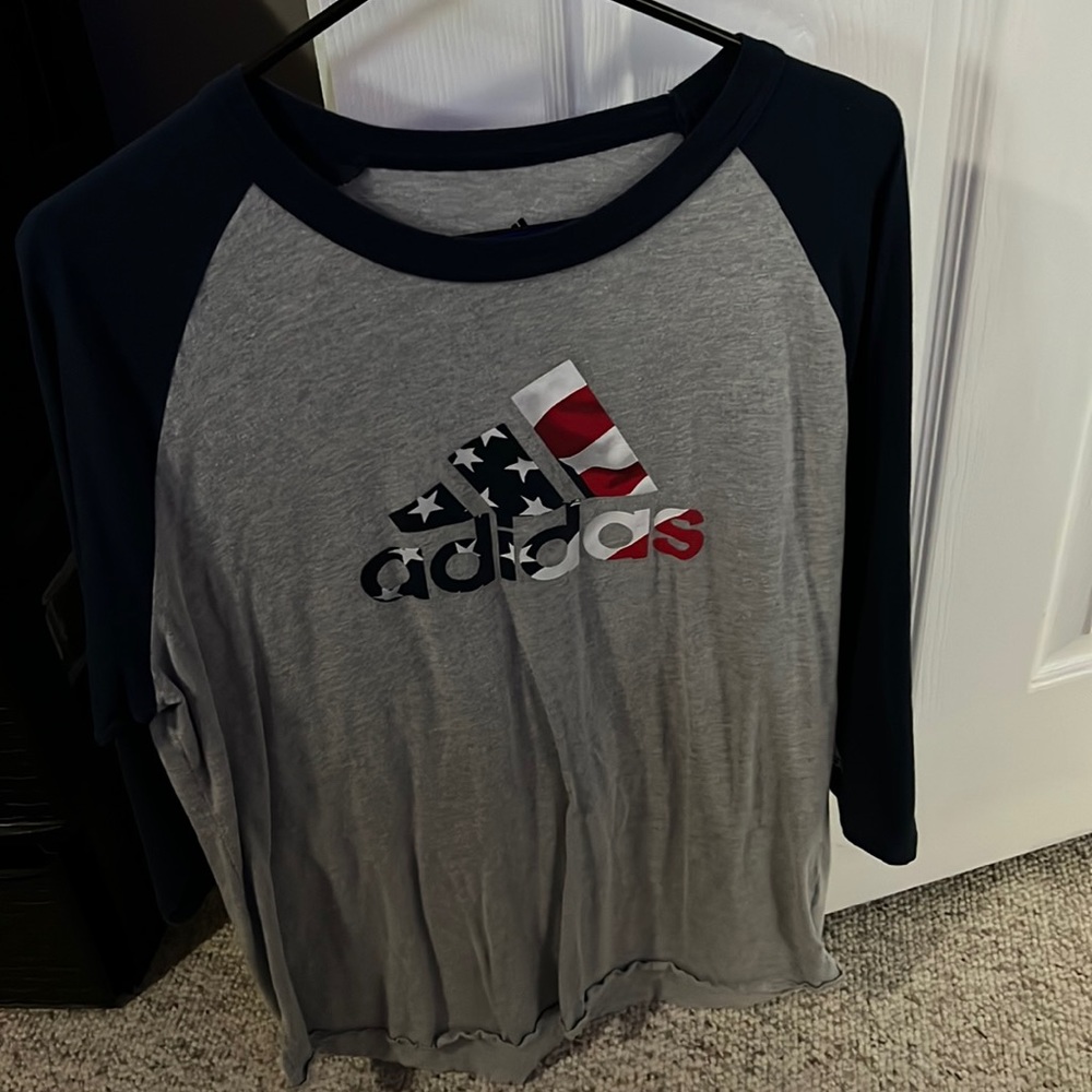 USA three quarter baseball shirt
